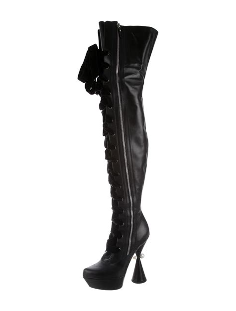 louis vuitton thigh boots|louis vuitton boots on sale.